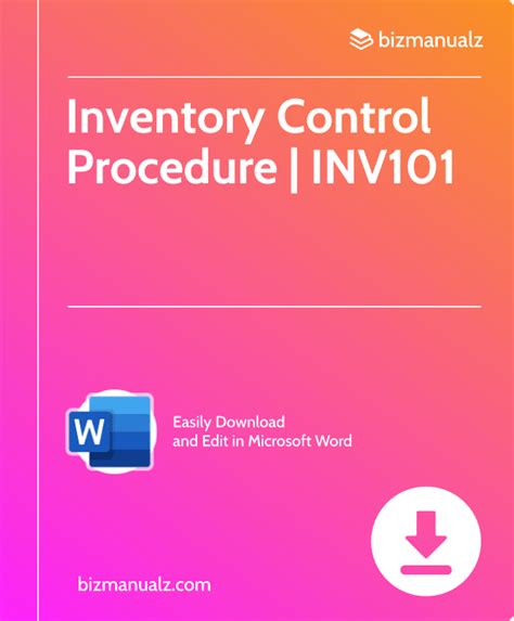 Inventory Control Procedures 的图像结果