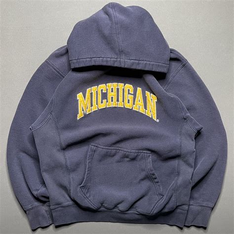Vintage Vintage 90's Steve and Barry's University of Michigan Hoodie ...