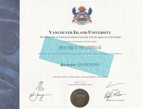 遗失补办温哥华岛大学毕业证书,加拿大VIU文凭成绩单定制机构