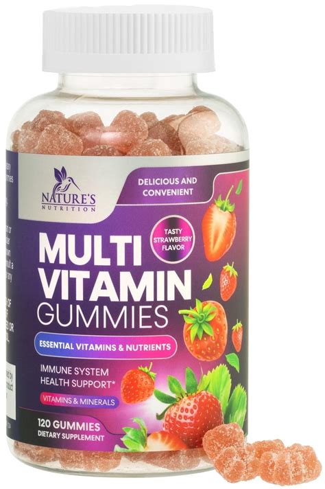 Nature's Nutrition Multivitamin Gummies for Adults - Daily Adult India ...