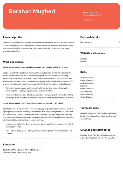 Image result for Video CV Script