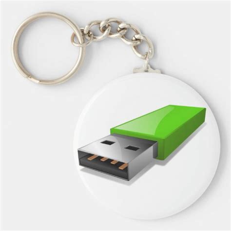 USB Flash Drive Keychain | Zazzle.com