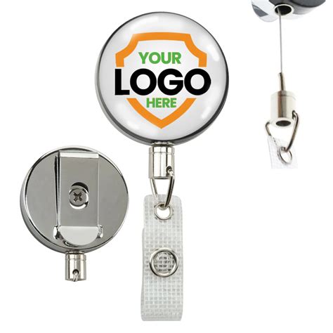 Custom Printed Heavy Duty Badge Reel With Steel Cable | SpecialistID ...