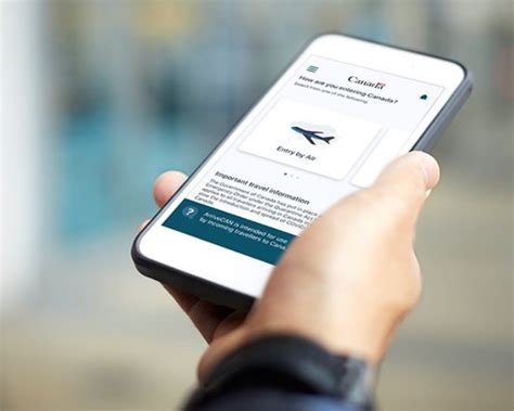 ArriveCAN App 的图像结果