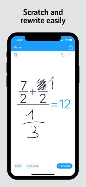 MyScript Calculator 2 Review 的图像结果