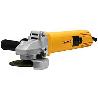 INALSA Angle Grinder-850W, 4-INCH, 11000RPM W/Back Switch, 1 Grinding ...