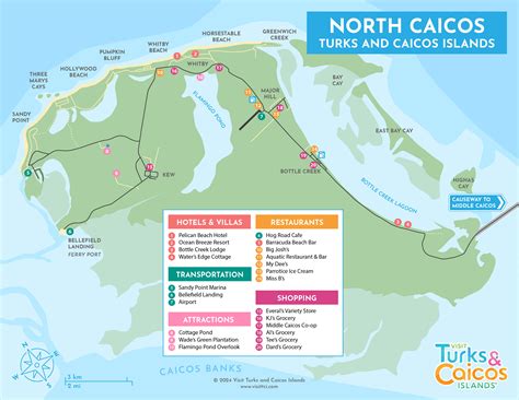 Maps of the Turks and Caicos Islands | Visit Turks and Caicos Islands