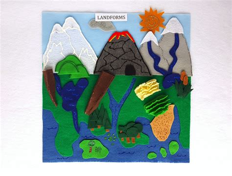 Landform Map Project 的图像结果