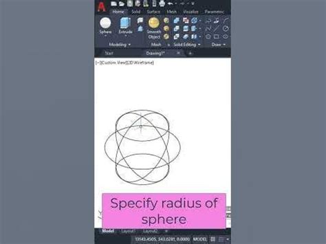Image result for AutoCAD How to Create a Sphere