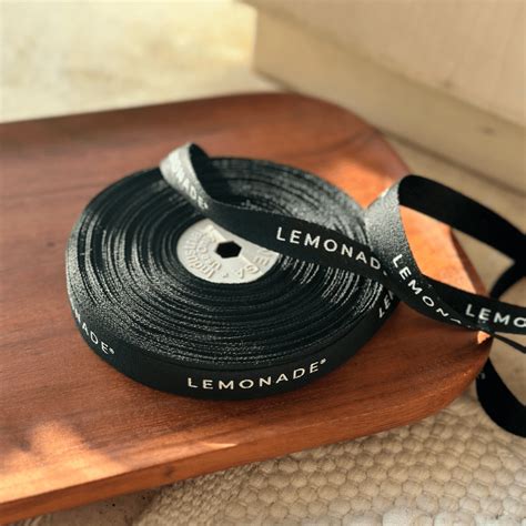 Personalised Ribbons India | Custom Printed Ribbons | Lemonade India ...