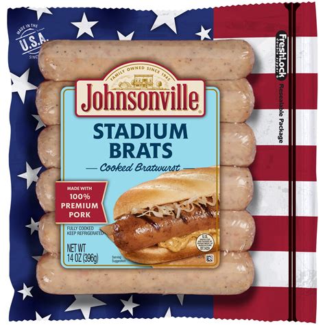 Johnsonville Stadium Brats Nutrition Facts | Besto Blog