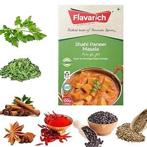 Flavarich Shahi Paneer Masala, 100 Grams : Amazon.in: Grocery & Gourmet ...