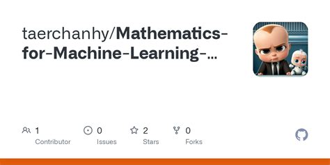 Image result for Mathematics for Machine Learning GitHub Projects