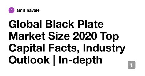 Global Black Plate Market Size 2020 Top Capital Facts, Industry Outlook ...