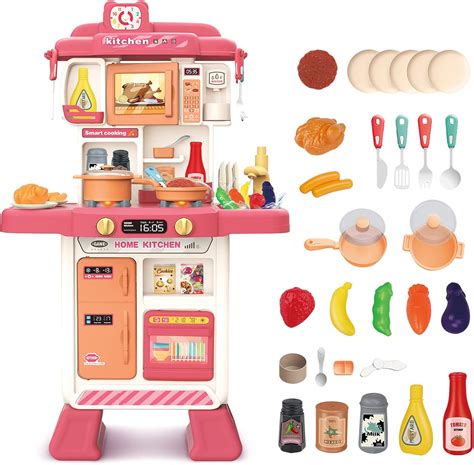 Kitchen Set - Toy Cooking Game Kitchen Set Unboxing 的图像结果