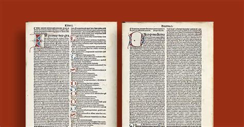Incunabula: early printed books