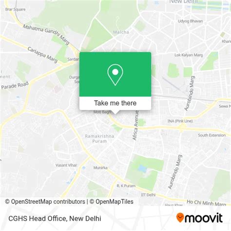How to Get to CGHS Head Office in Delhi by Bus, Metro or Train?