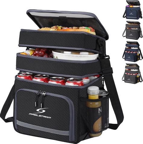 Buy Maelstrom Lunch Box for Men,Insulated Lunch Bag WomenMen,Leakproof Lunch Cooler Bag,Lunch ...