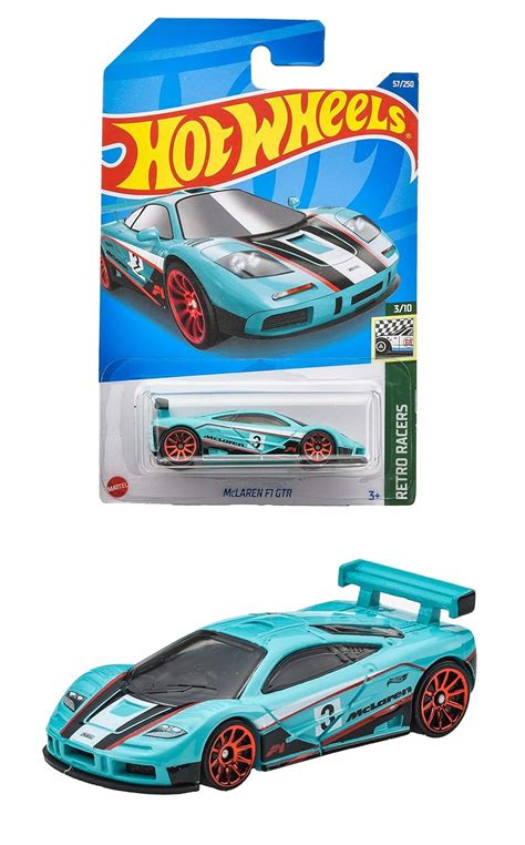 Buy Hot Wheels HHD92 McLaren F1 GTR Basic Car, Ages 3 and Up Online at ...
