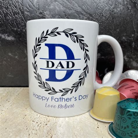 Fathers Day Mug Personalised Fathers Day Gift Custom Mug for | Etsy