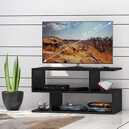 ESTANTERIA ABSTECHEN Engineered Wood TV Stand Entertainment Unit with ...