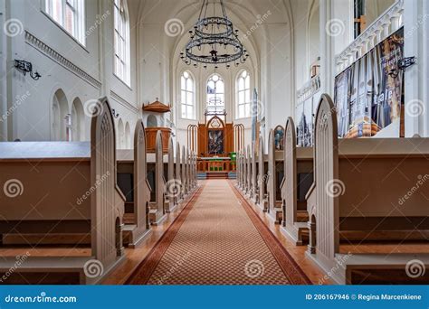 Interior View of the Evangelical Lutheran Church of Martin Luther ...