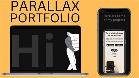 Portfolio HTML CSS JavaScript Tutorial 的图像结果