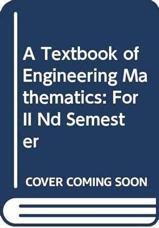 Buy A Textbook of Engineering Mathematics: For II Nd Semester Book ...