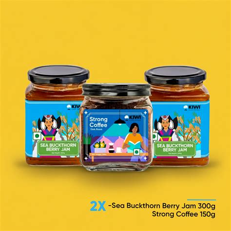 Energy Boosting Pair: Coffee & Sea Buckthorn Jam – KIWI Kisan Window