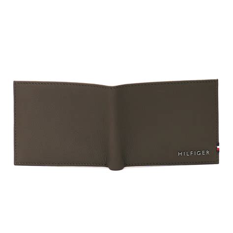 Tommy Hilfiger Milled Men's Leather Slimfold Wallet – BAGLINE