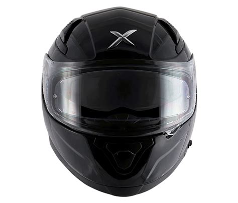 Glossy Black Helmet – Axor Apex Full Face – HELMETWALA.COM