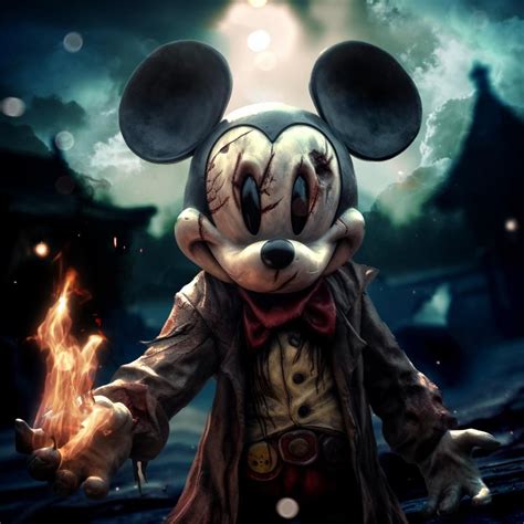 Dark Disney | Mickey Mouse Dark | Spooky | Disney pop art, Mickey mouse ...