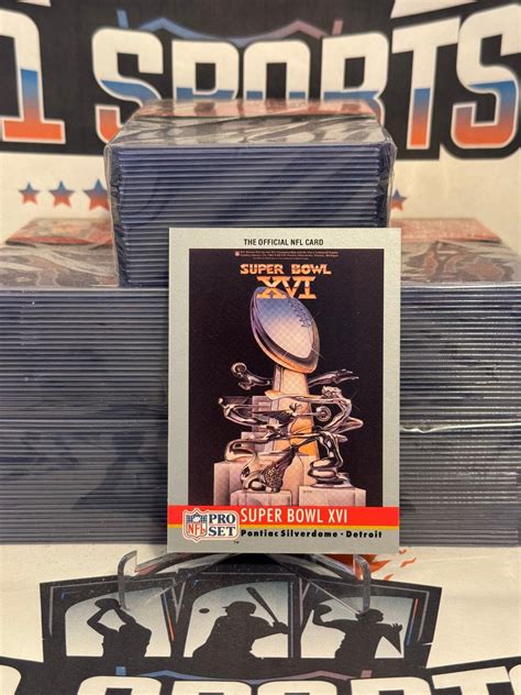 1990 Pro Set (Super Bowl XVI) San Francisco 49ers #16 – $1 Sports Cards