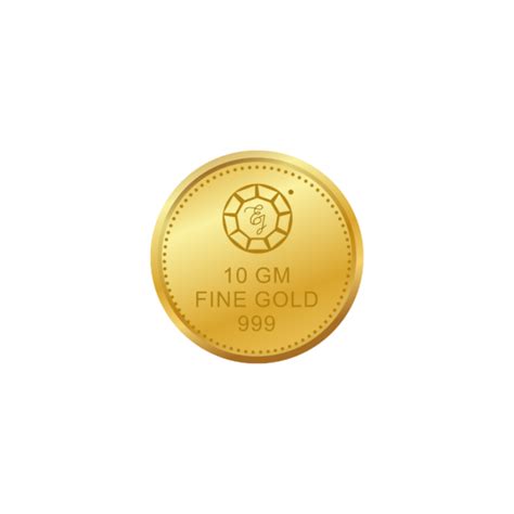buy 10 gm rose gold coin in 999 purity | existenciajewels.in