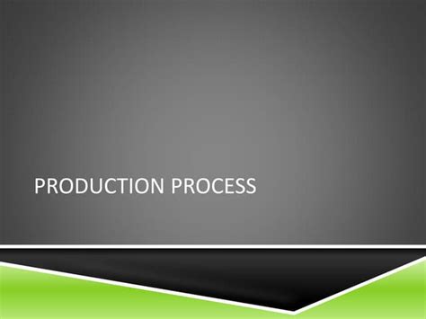 Production Process Presentation Examples 的图像结果