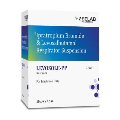 Levosalbutamol (1.25mg) + Ipratropium (500mcg) Respules – Jan Aushadhi ...