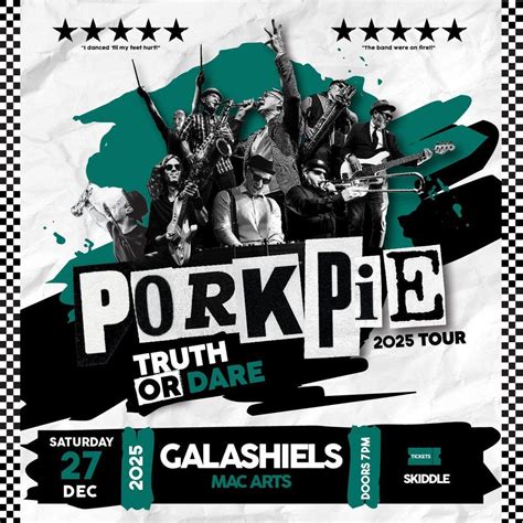 PorkPie Live plus DJs Christmas Special at MacArts, Galashiels, MacArts ...