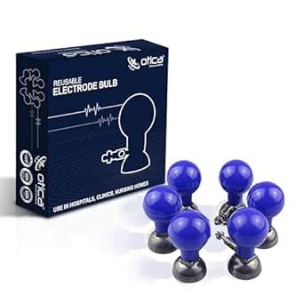 otica ECG/EKG chest Suction Ball Electrode - Adult Size (6 PCS/Set ...