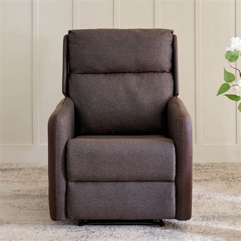 Buy Rico Fabric 1-Seater Recliner - Brown from Home Centre at just INR ...