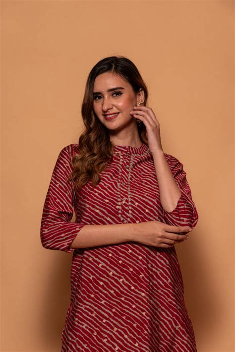 Printed Cotton Kurti For Women | Buy Kurtis at – Gatim Fashions