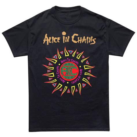 Camiseta T-shirt Unissex Banda Alice In Chains Sun Wheel | Shopee Brasil