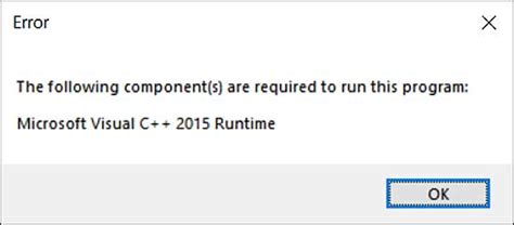 Microsoft VC Runtime 的图像结果