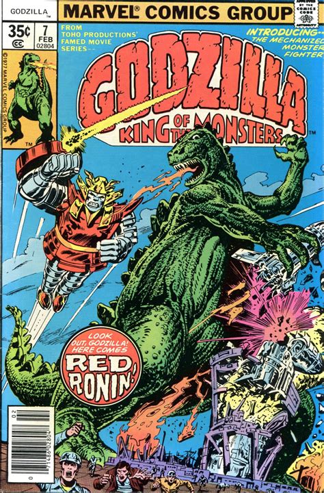 Godzilla: King of The Monsters #07 1977-1979 | Godzilla comics, Marvel ...
