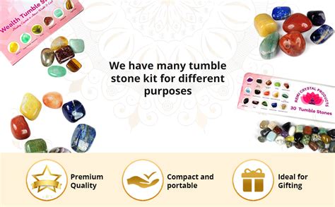 Reiki Crystal Products Natural Certified Wealth Crystal Tumble Stone ...