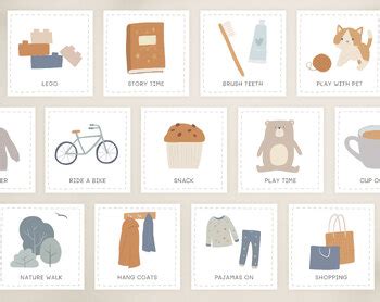 Image result for Visual Routine Cards