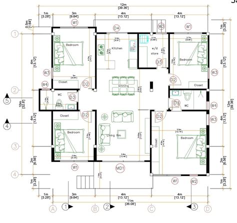 40x24 Floor Plans One Story