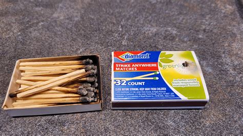 Strike anywhere matches struck themselves! : r/mildlyinteresting