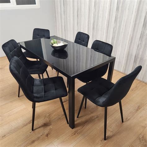 Black Kitchen Table Chairs