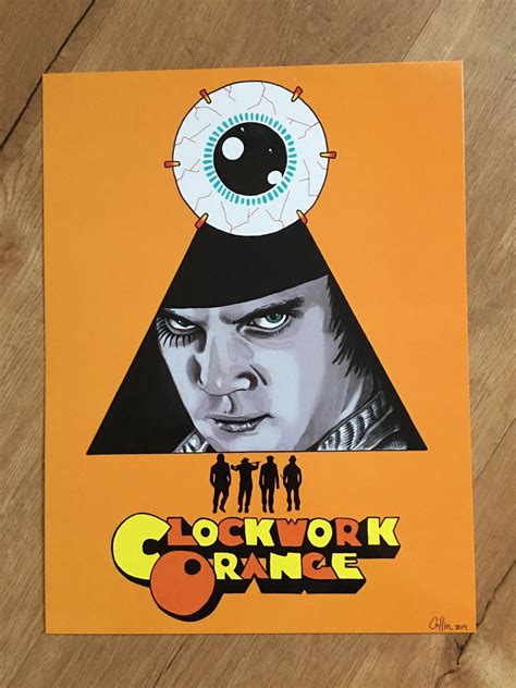 Clockwork Orange Eye Poster