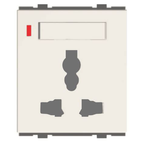 Buy Norisys Cube Series Integral Shuttered Socket With Switch 13A 2M ...